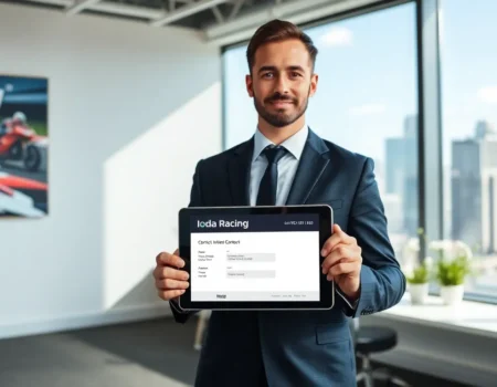 contact address iodaracing website