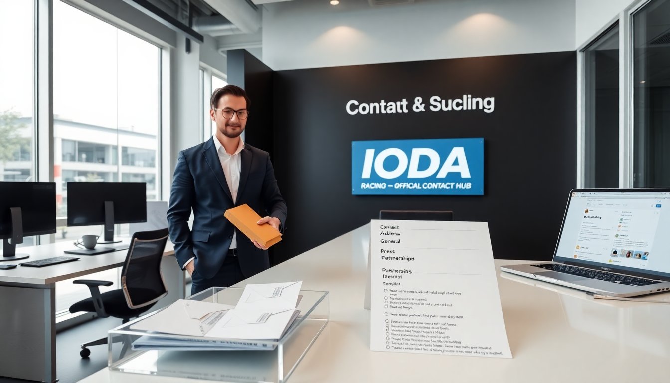 contact address iodaracing website