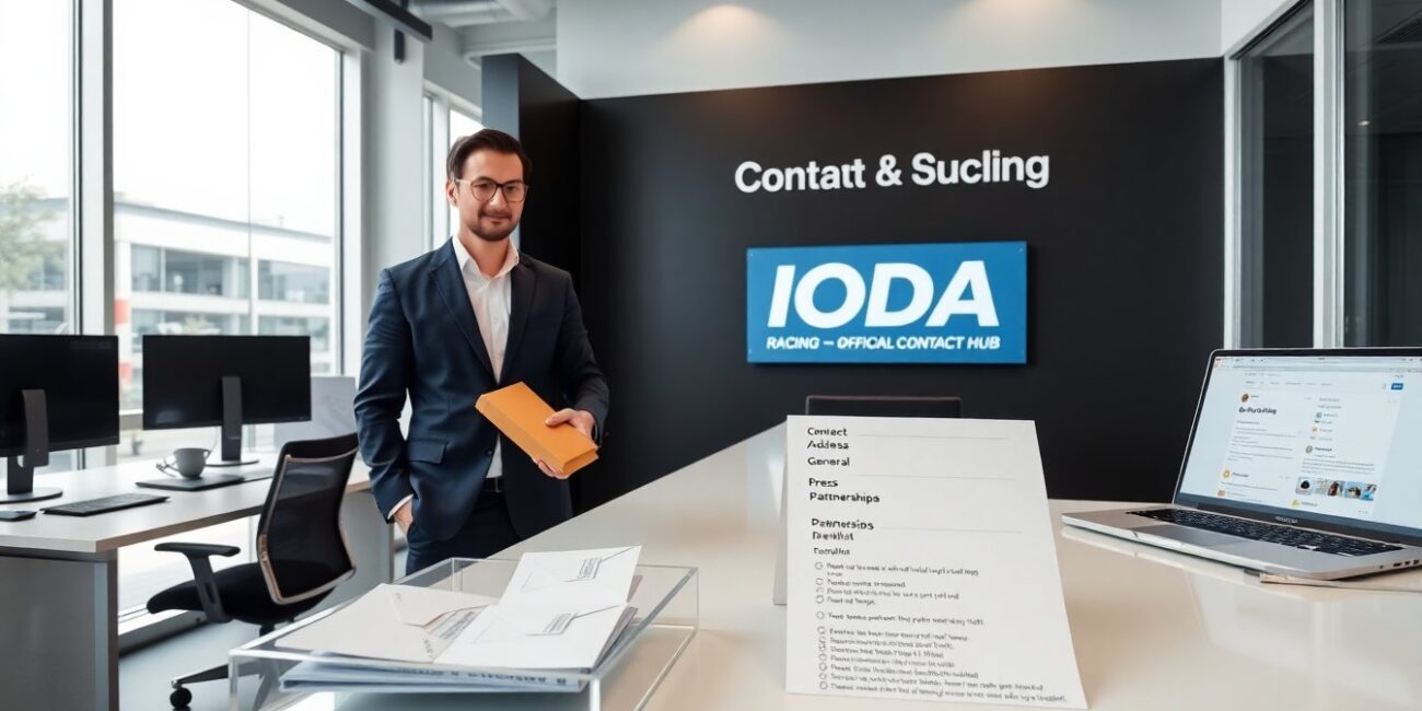 contact address iodaracing website