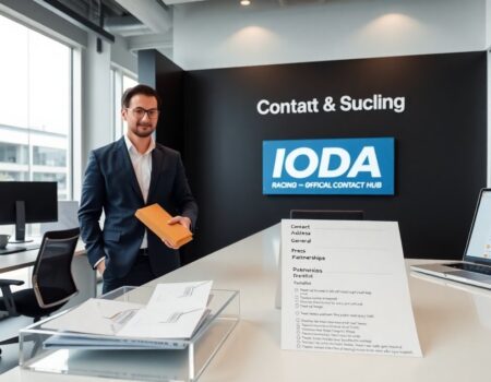 contact address iodaracing website