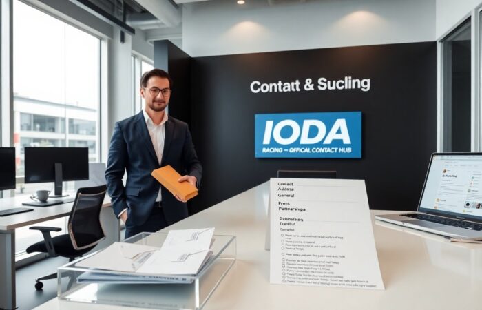 contact address iodaracing website