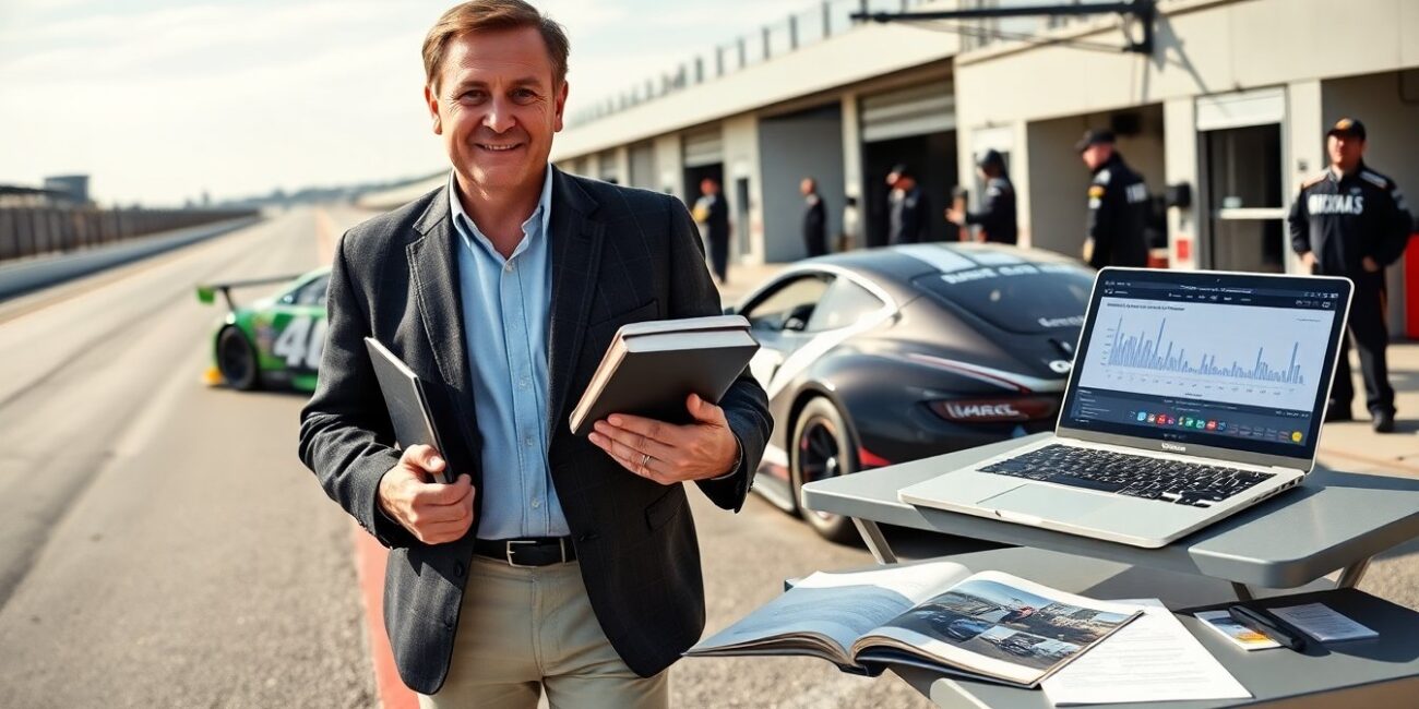 author keith parker racing