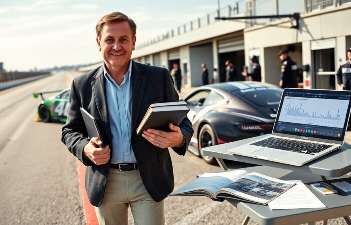 author keith parker racing