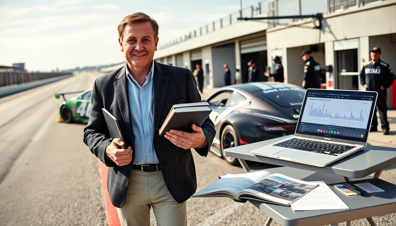 author keith parker racing