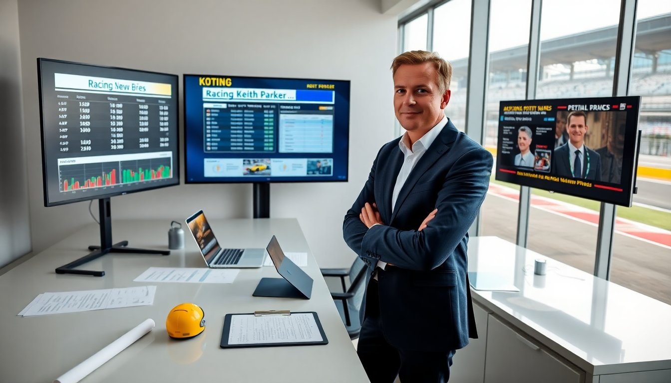 racing news from keith parker